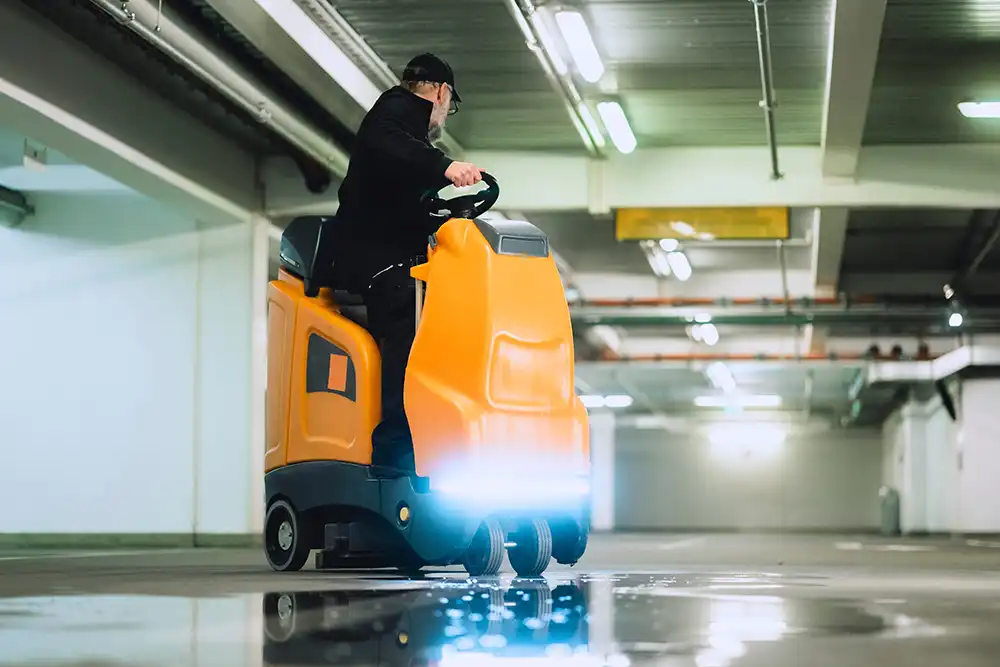 Tiefgarage reinigen